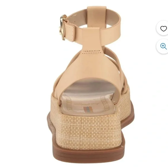 NWOT Sam Edelman Naima Women's Sandals & Flip Flops Open Toe Wedges 8.5​​​ - Picture 5 of 8